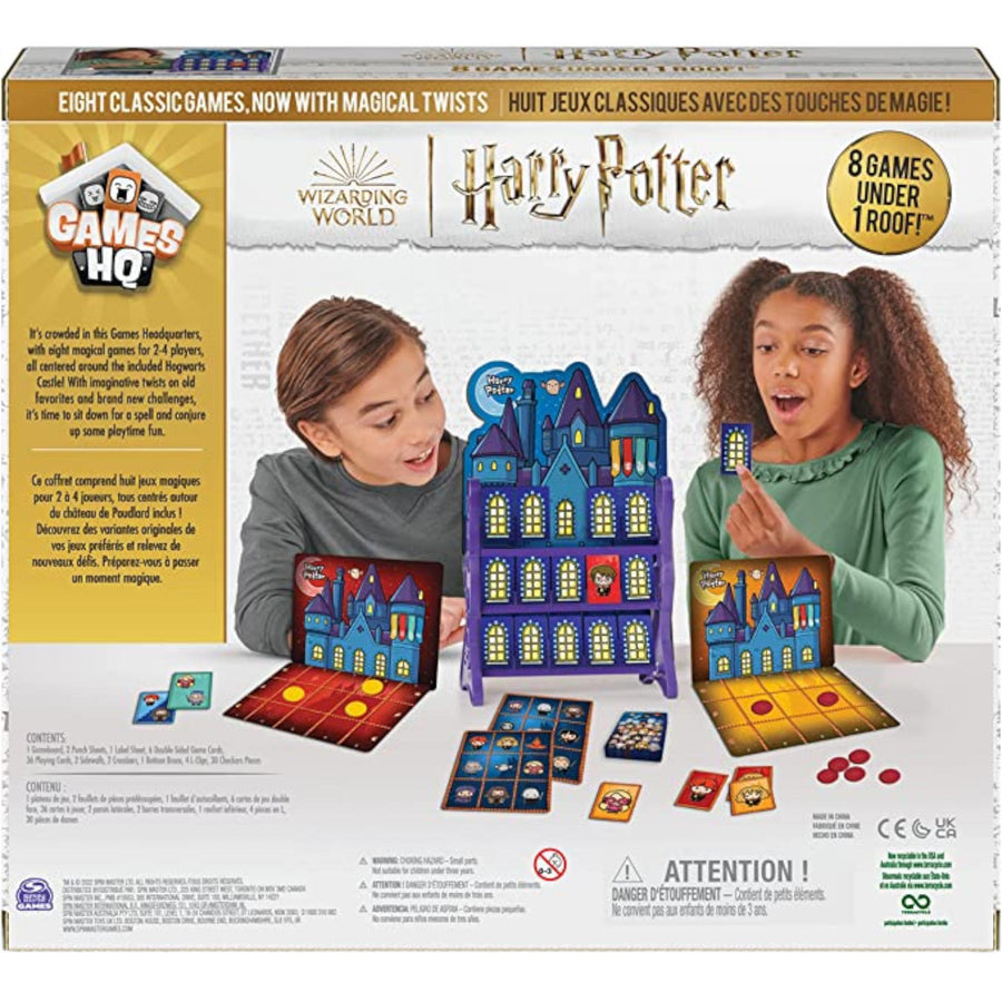 Spin Master Harry Potter Games HQ 8 Games in 1 Multi Game