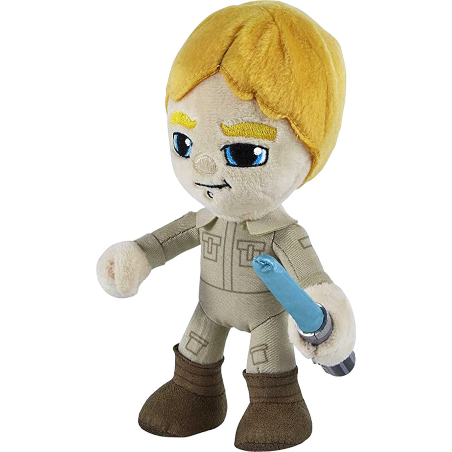 Star Wars Luke Skywalker Plush Characters, 7.5-in Soft, Collectible Gift for Movie Fans and Kids