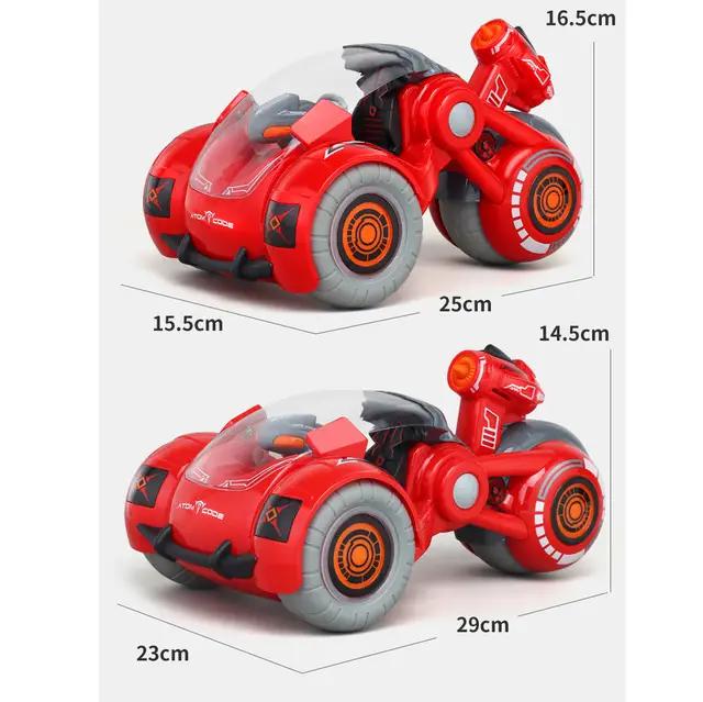 Stunt Water Spray RC Car-road 4WD Lifting Deformation Climbing 2.4G Remote Control Buggy Drifting Toy