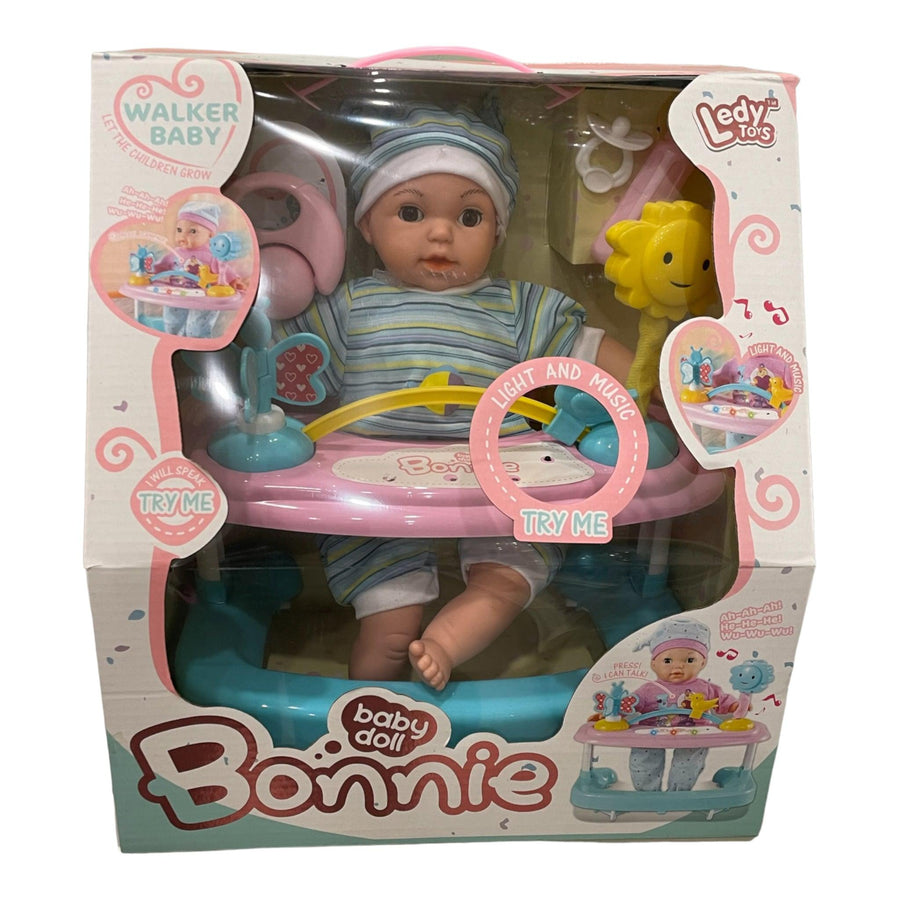 Talking Baby Doll with Light Up Toy Walker