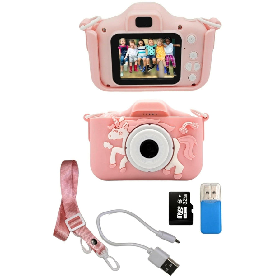 Unicorn Pink Digital Camera Toy for Girls 6-13 Years Old Kids