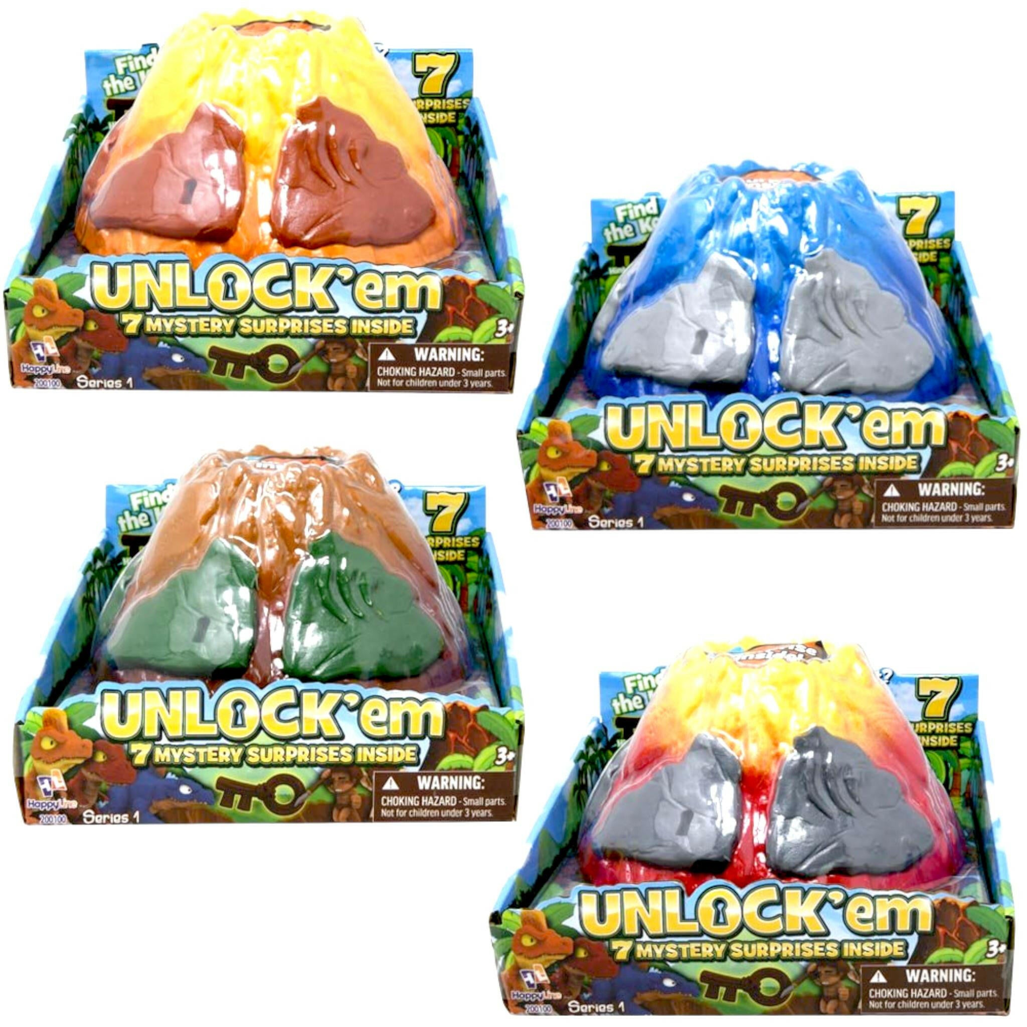 Unlock The Volcano With 7 Surprises Inside