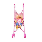 baby doll stroller for toddler Baby Doll 14 Inch Set With Stroller And 12 Sounds