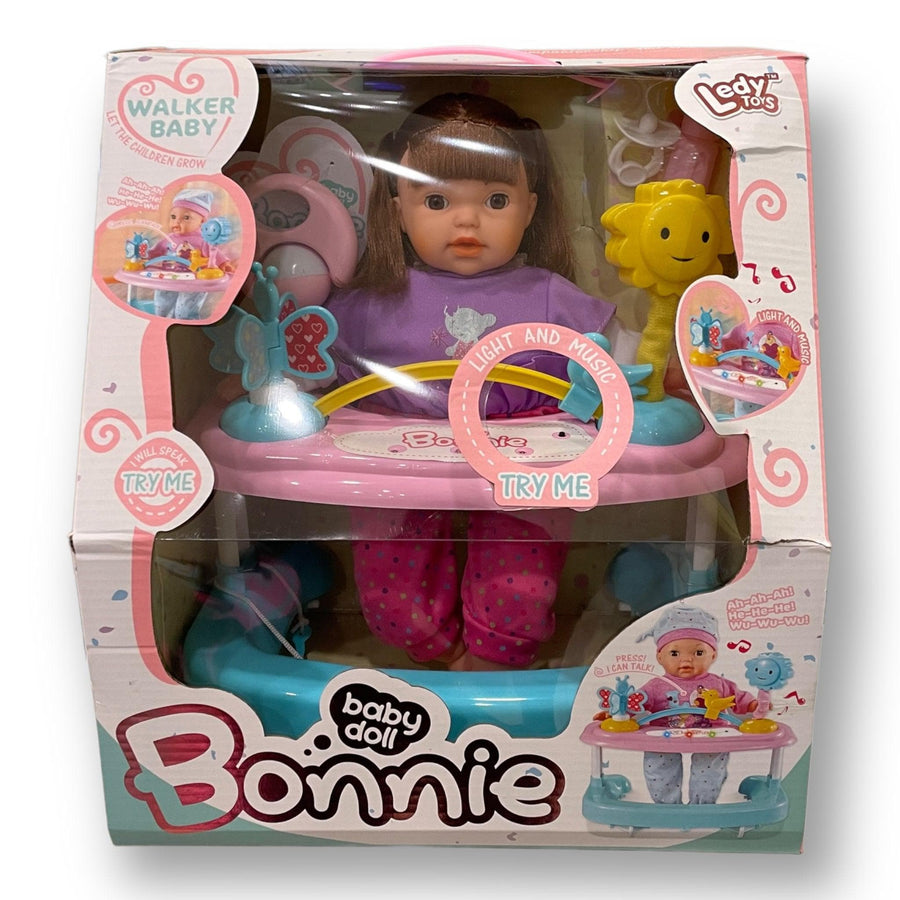14 Inch Baby Girl Doll Bonnie With Walker Touch Control Operations