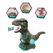 Electric T Rex Dinosaur with Light and Music and Water Mist