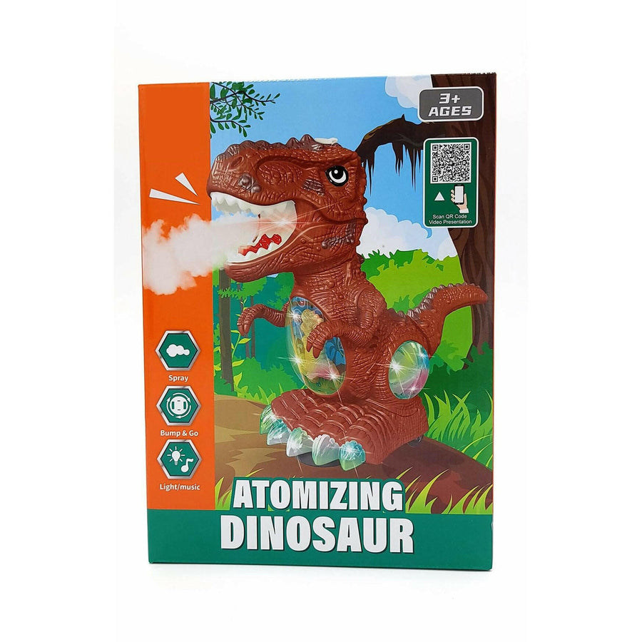 Electric T Rex Dinosaur with Light and Music and Water Mist