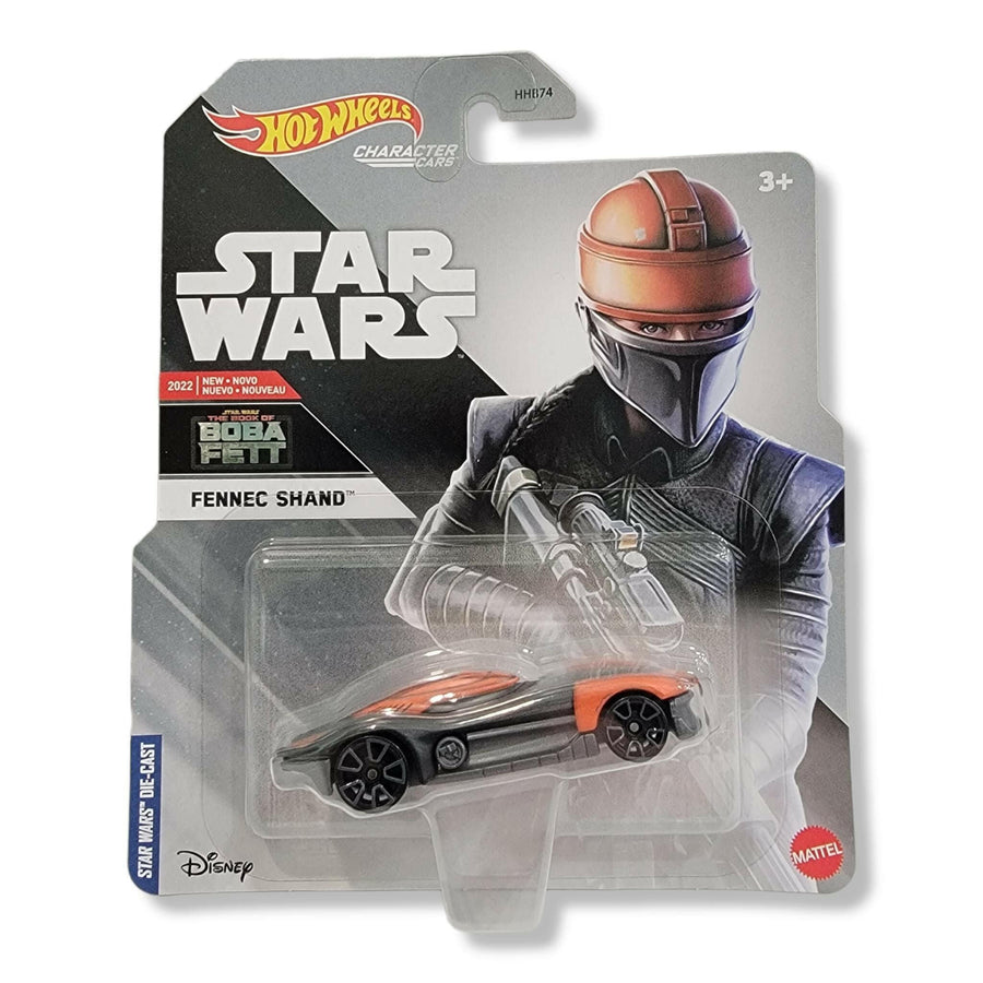 Hot Wheels Star Wars Dark Boba Fett Fennec Shand Die Cast