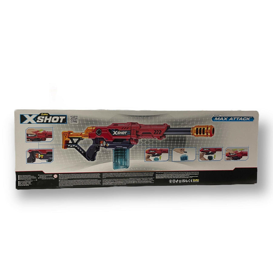 Zuru Xshot Max Attack Blaster With Clip