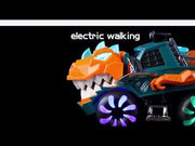 Cartoon Kids Electric Dinosaur Truck Toy with Light and Music